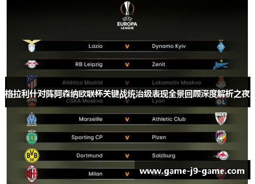 格拉利什对阵阿森纳欧联杯关键战统治级表现全景回顾深度解析之夜 格拉利什对阵阿森纳欧联杯关键战统治级表现全景回顾深度解析之夜